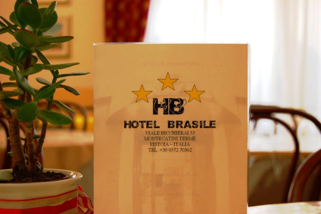 Hotel Brasile Монтекатини-Терме Экстерьер фото